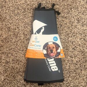 ZEN PET NWT Zen Cone adjustable soft recovery collar~ washable